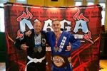 Foto: NAGA Champion Patrick Krause (re) und der Doppelzweite Dennis von Kessinger (li)