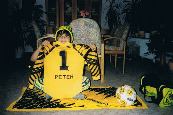 Peter Sobotta war bereits im Kindesalter BVB-Fan.