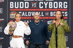 Julia Budd und Cris Cyborg (Foto: Bellator MMA)