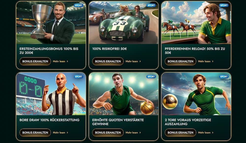 Bonusangebote bei Cashed